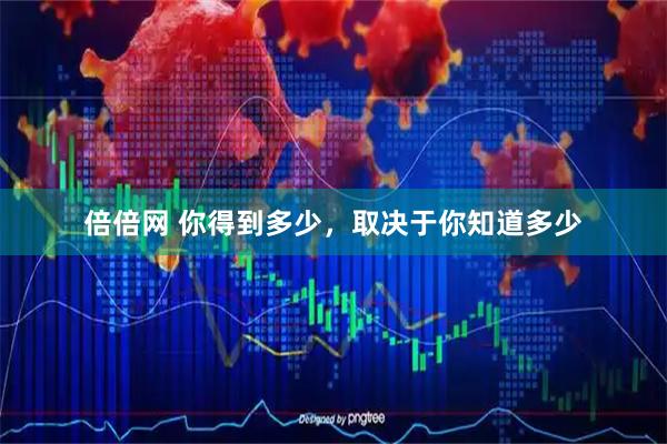 倍倍网 你得到多少，取决于你知道多少