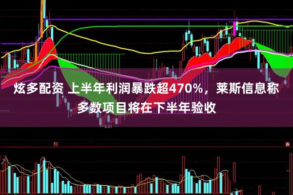 炫多配资 上半年利润暴跌超470%，莱斯信息称多数项目将在下半年验收
